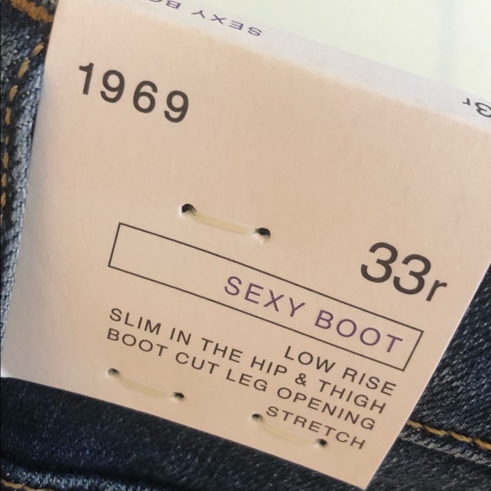 Gap 1969 NWT sexy boot 33R